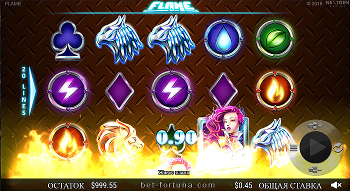 игровой слот flame